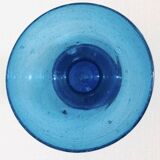 Blue Blown Glass Bowl