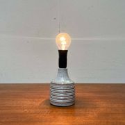 Mid-century modern studio pottery table lamp by Axella, 1960s.