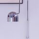 Stilnovo Wall Lights polished chrome lampshade Italian from the mid-20th century.