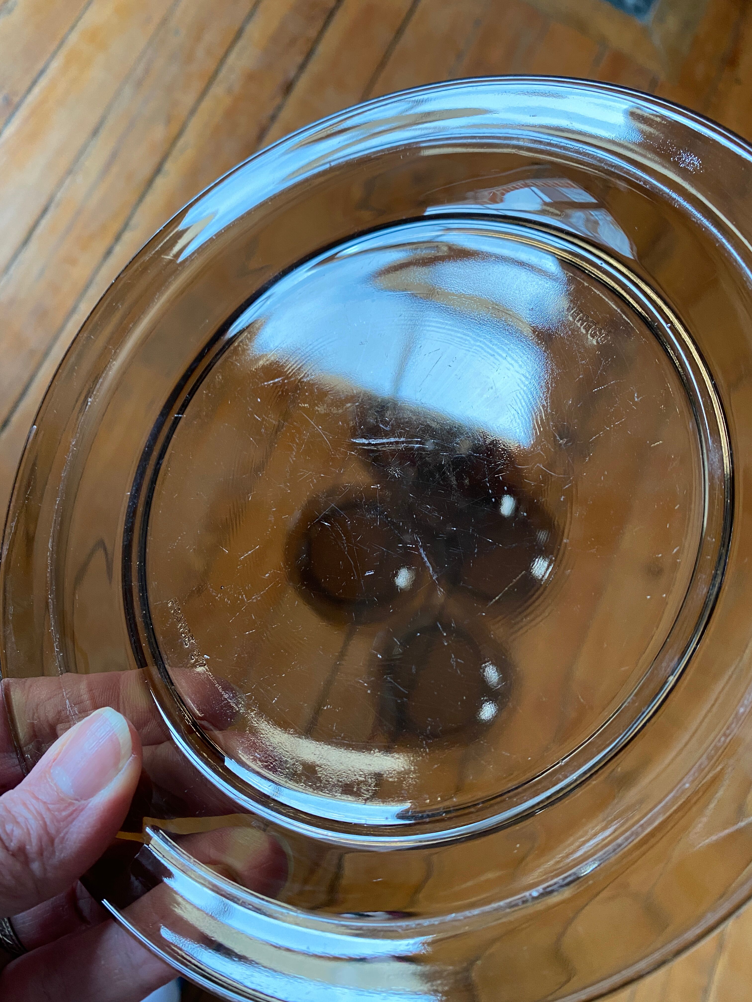 Set of 6 Vereco dessert plates