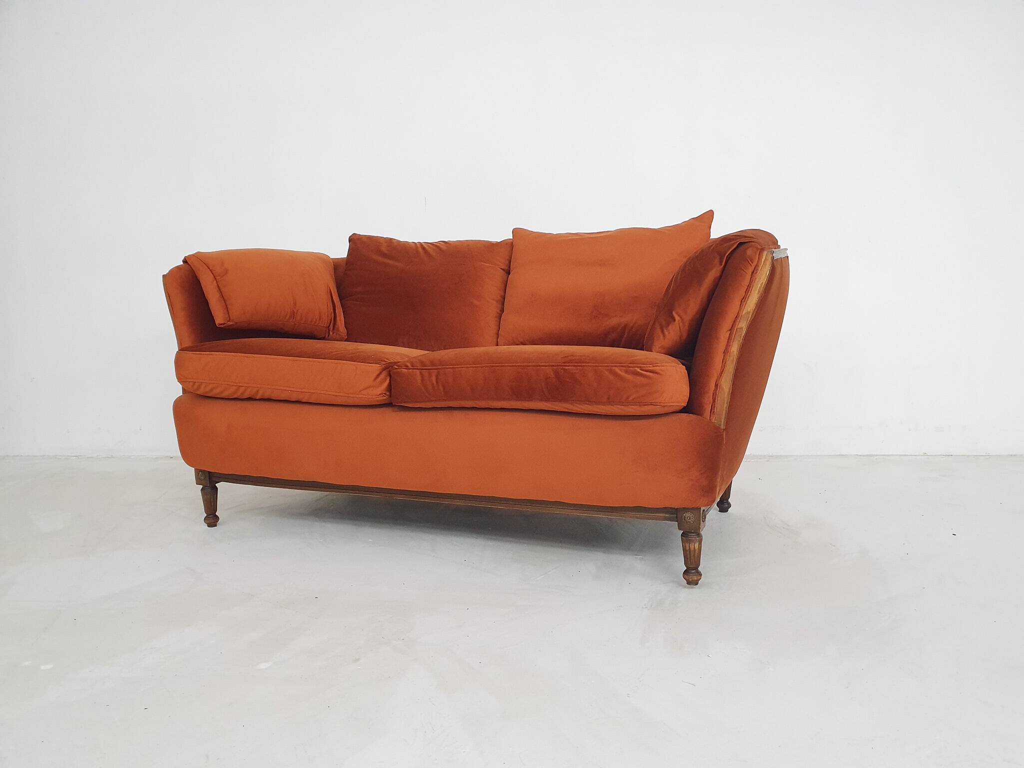 Art deco 2-seater sofa, The Netherlands 1940's