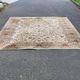 Persian rug beige wool flowers Faran Super 250x350cm Saint Maclou