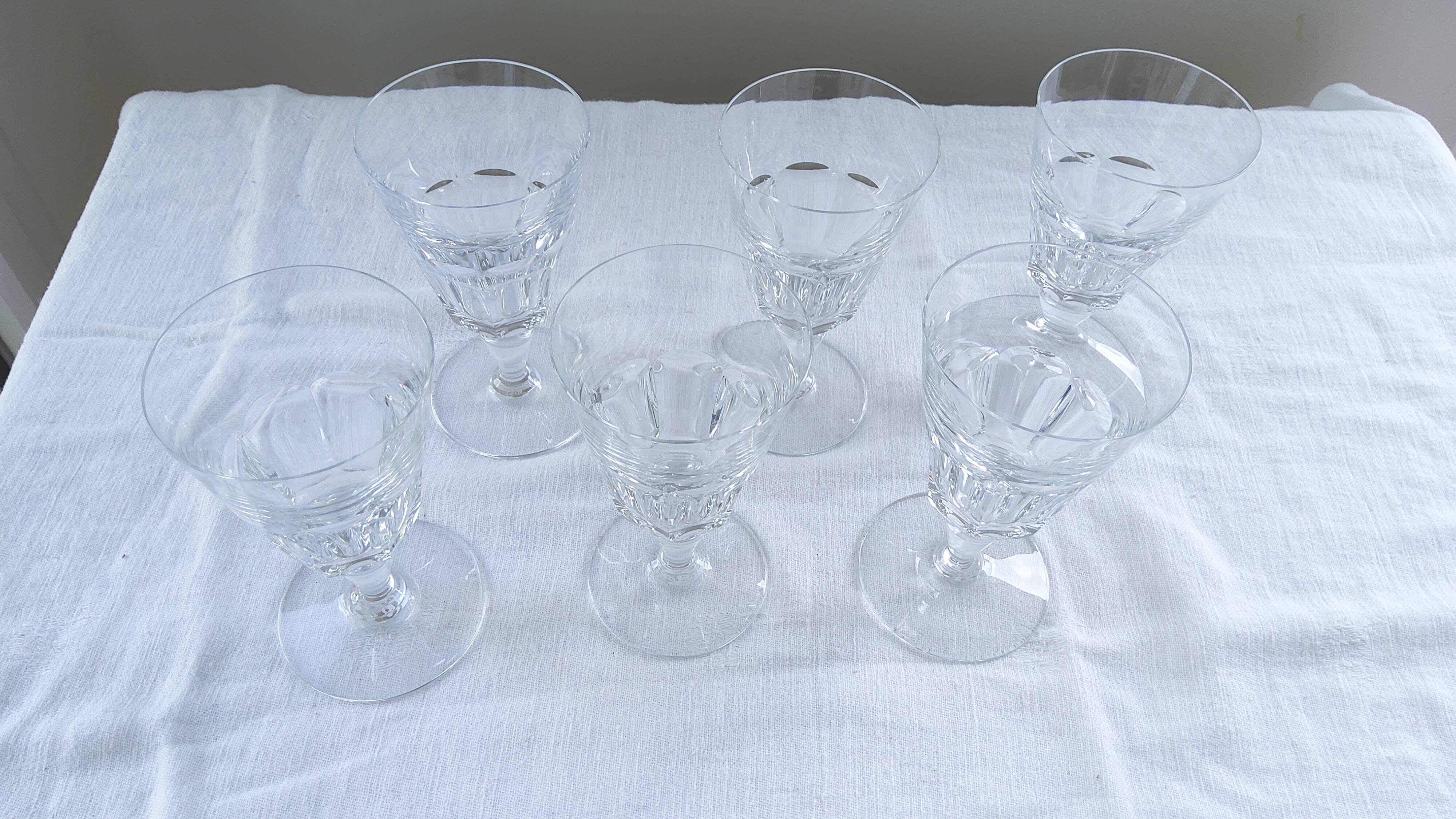 Baccarat crystal glasses missouri model