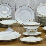 Service en porcelaine de Limoges - 107 pièces - années 1960