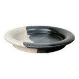 Vintage Danish pottery bowl by Aage Würtz, 1970s.