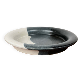 Vintage Danish pottery bowl by Aage Würtz, 1970s.
