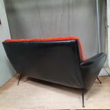 Vintage sofa compass feet