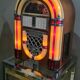 Jukebox wurlitzer cassette 1975 très deco
