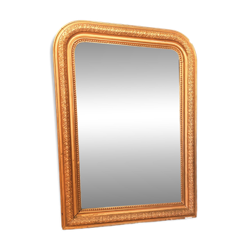 Louis philippe mirror in gilded wood (10)