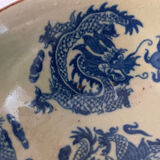 China bowl China cracked celadon apocryphal marking KANGXI (1662-1722) Qing XIX