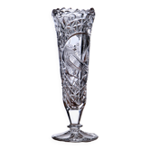 Vase allongé en cristal Hofbauer "The Byrdes" aux oiseaux