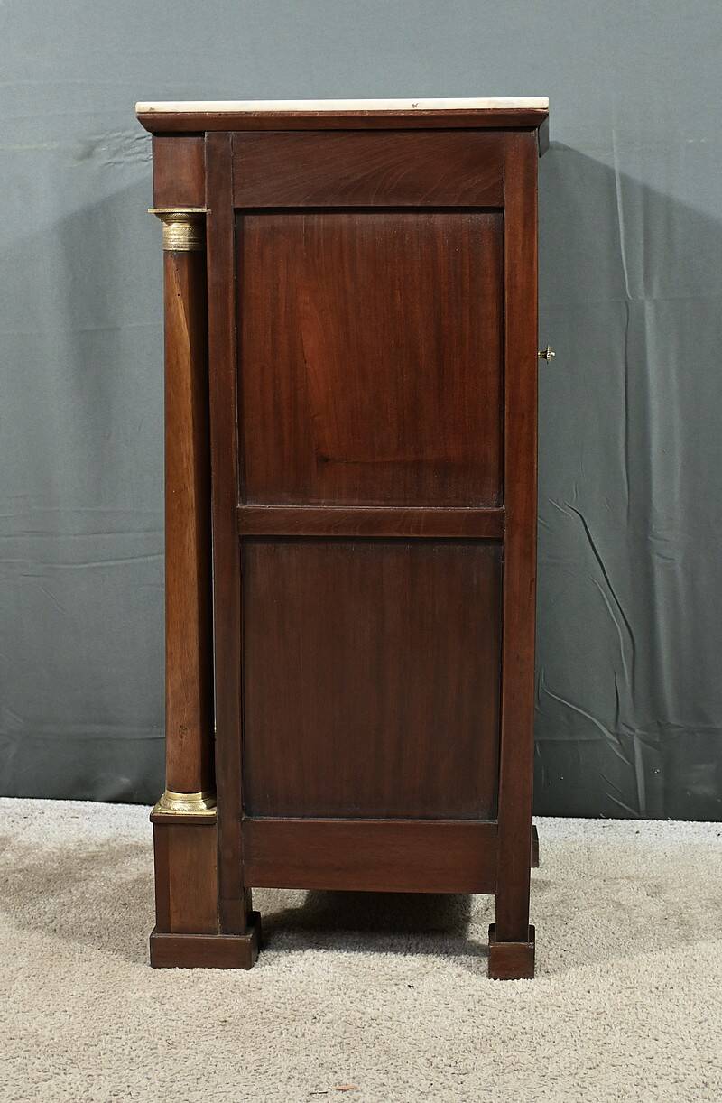 Small Mahogany Cabinet, Empire Period – Early 19th Century