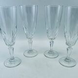 4 verres flutes champagne Luminarc Flamenco