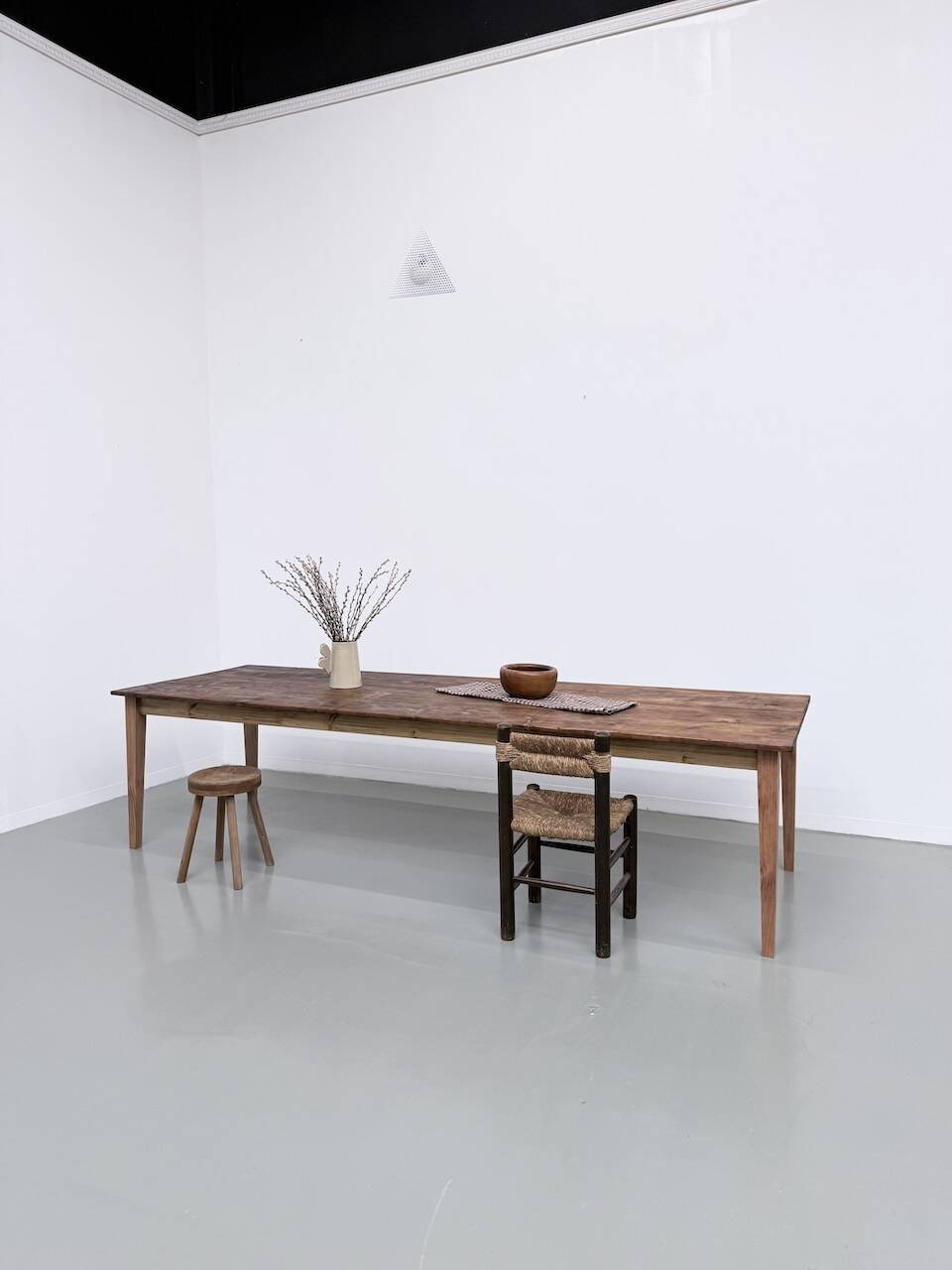 1950 pine farmhouse table 3m XL