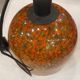 Lampara by Vidrio Millefiori, Peill & Putzler, Mid-century, Naranja, 70's –