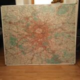 Magnetic map of Paris and Paris region