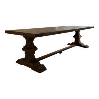 Spirito monastery table in solid oak - length 200 cm