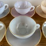 Coffee set 6 cups Harlequin Arcopal