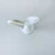 White opaline ewer
