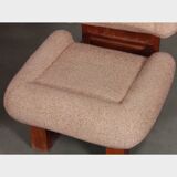 Pair of high armchairs from the 1970s