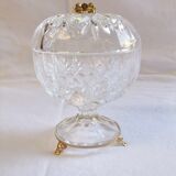 Bonbonnière in crystal cut