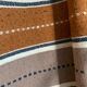 L Handmade Striped Vintage Boho North African Carpet (#2) - Area Rug 238x159