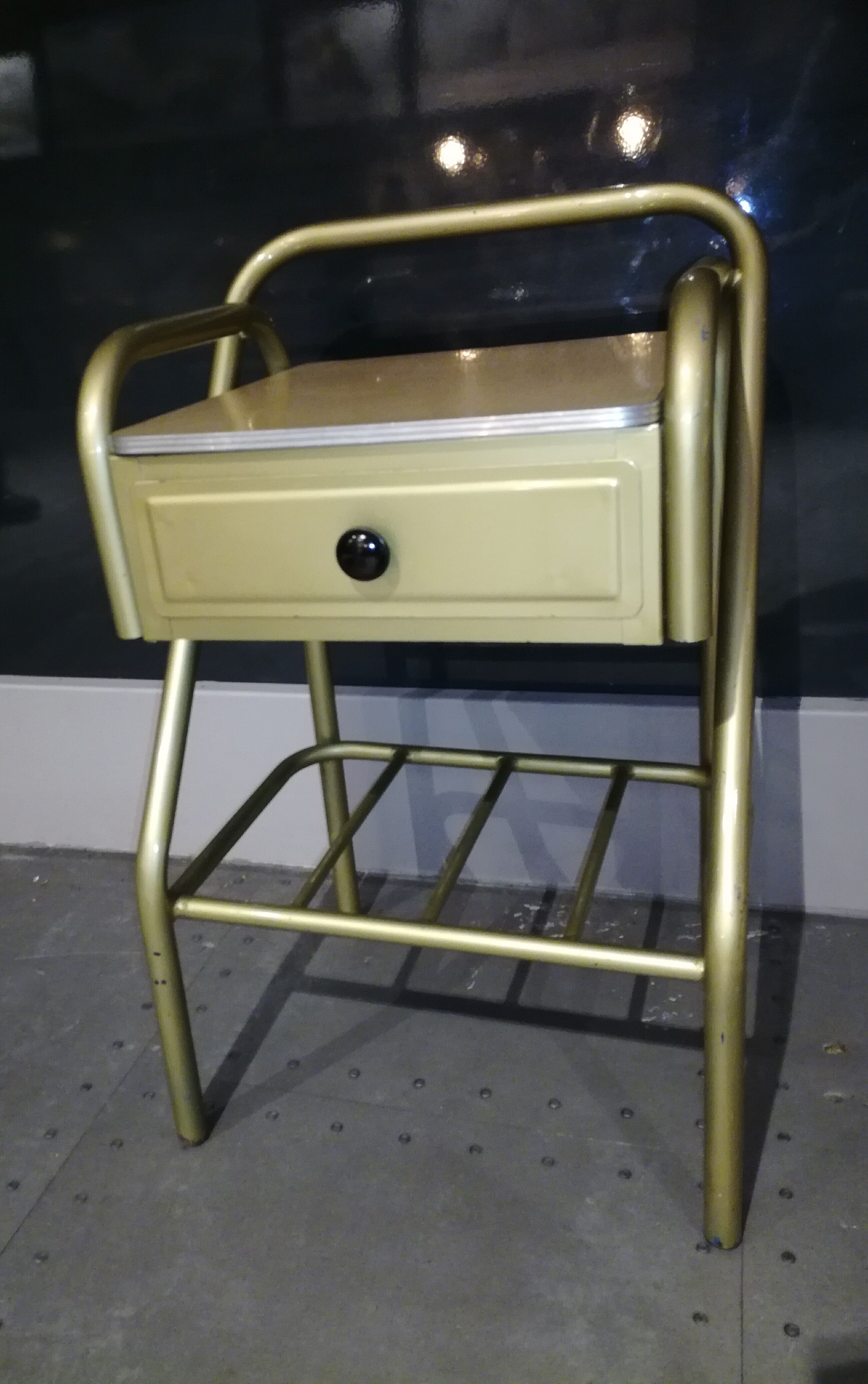 Vintage bedside table