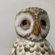 Porte-parapluie hibou en céramique italienne vintage