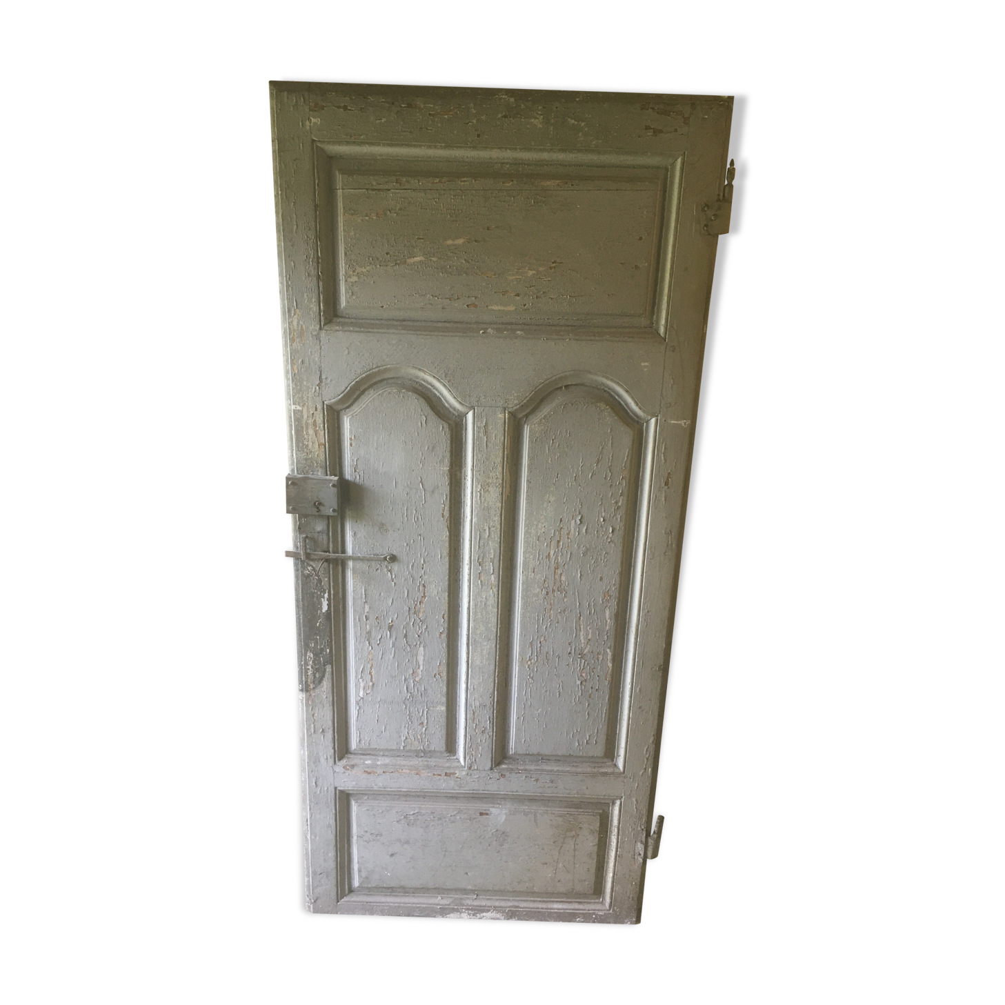 Entrance door in old oak