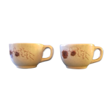 Duo de tasses en grés