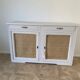 Buffet en bois 2 portes cannage