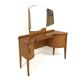 Scandinavian elm dressing table, Swedish Modern, Sweden, 1940