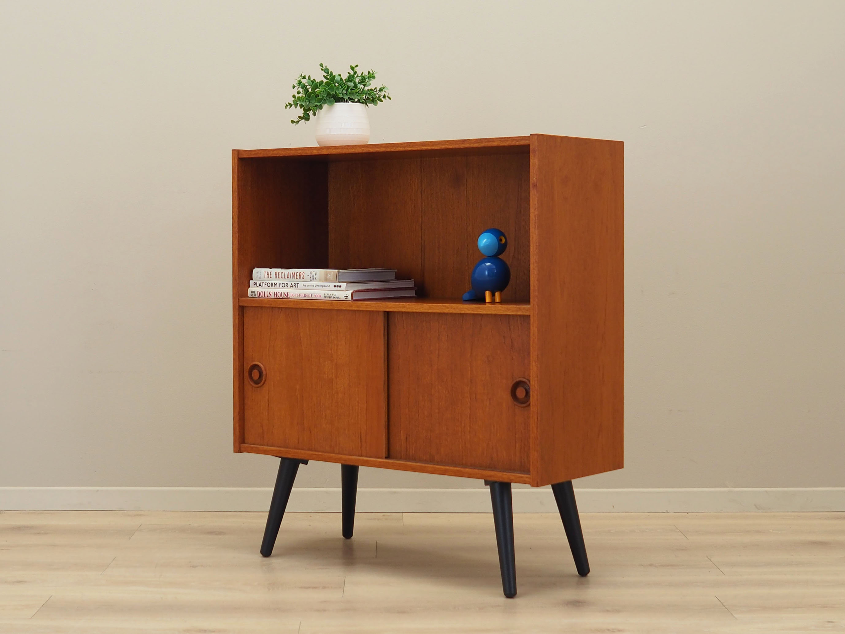 Teak bookcase, Danish design, 1970s, production: Denmark