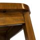 Art Deco side table walnut wood design 30's