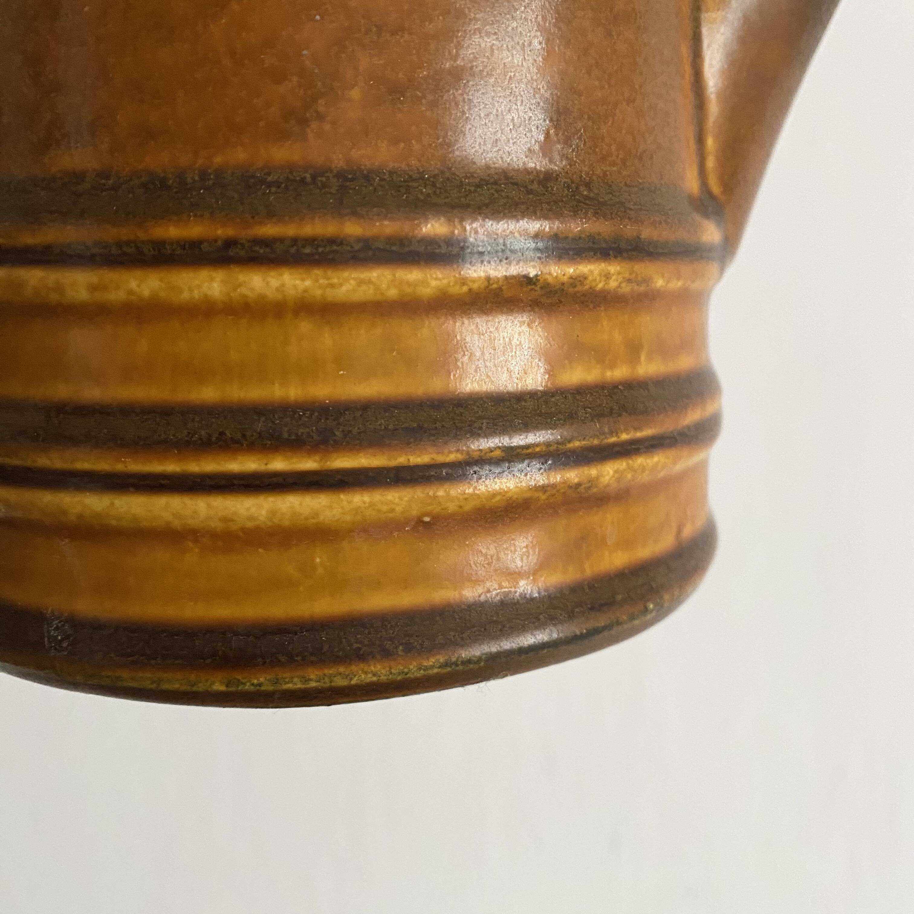 Glazed stoneware teapot from the 70s