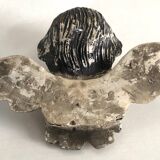 Angel in wood and plaster