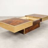 Cofee table with hidden bar by Maison Lancel