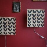 Two vintage Ikea wall lights