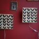 Deux appliques murales vintage Ikea