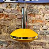 Suspension Space Age yellow & chrome 1970