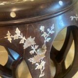 Pearl inlay stool