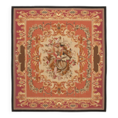Tapis Aubusson vintage européen fait main 306 cm x 335 cm