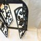 Art Nouveau wrought iron mirror