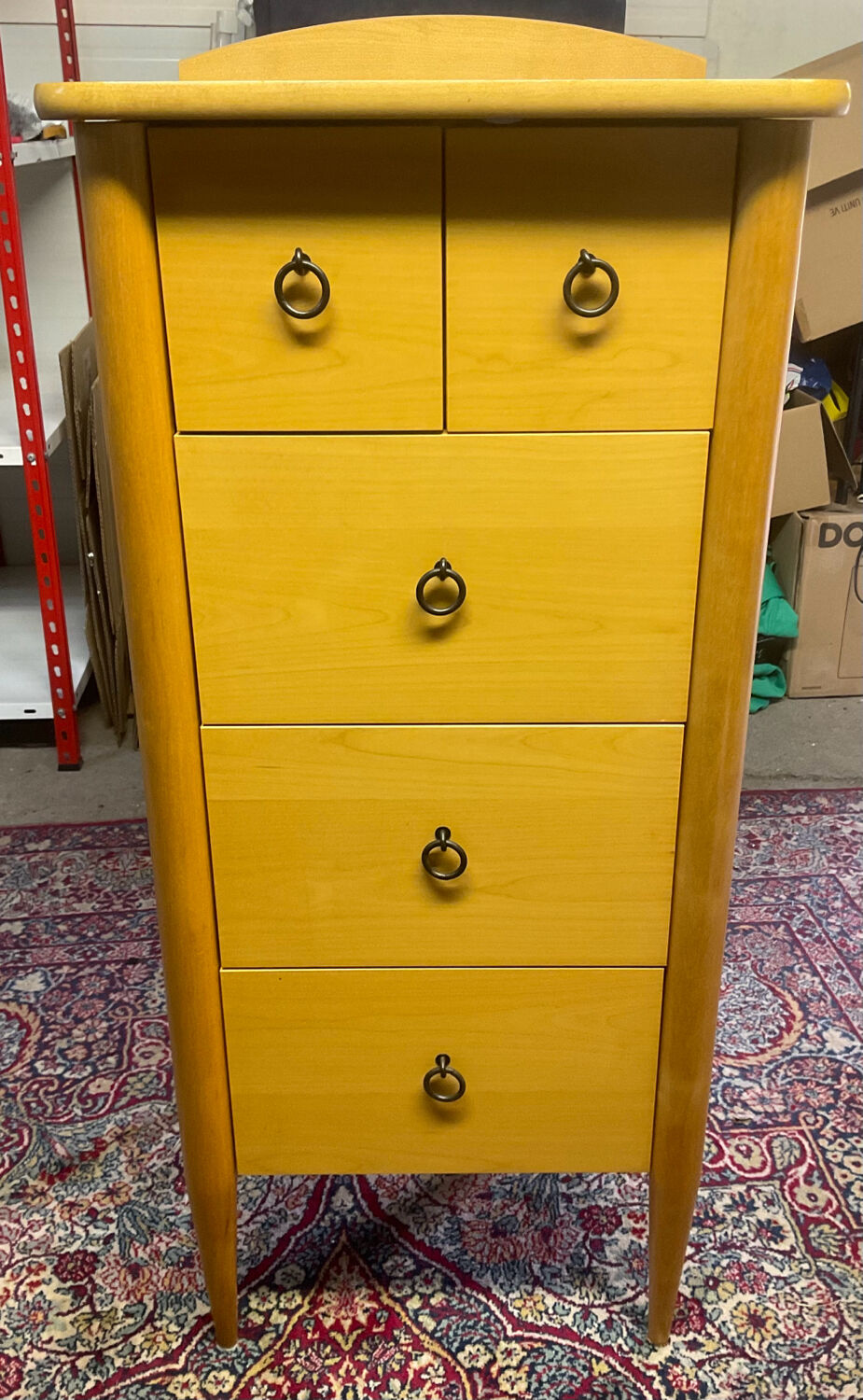 Scandinavian wooden ragpicker