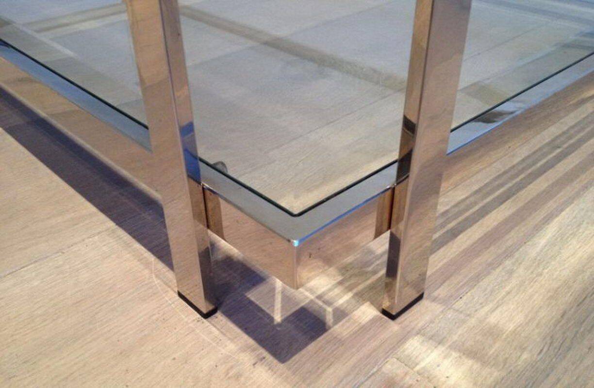 Designer chrome table