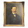 Oil on canvas portrait of an ancestor signed A. Juliard dated 19th century.