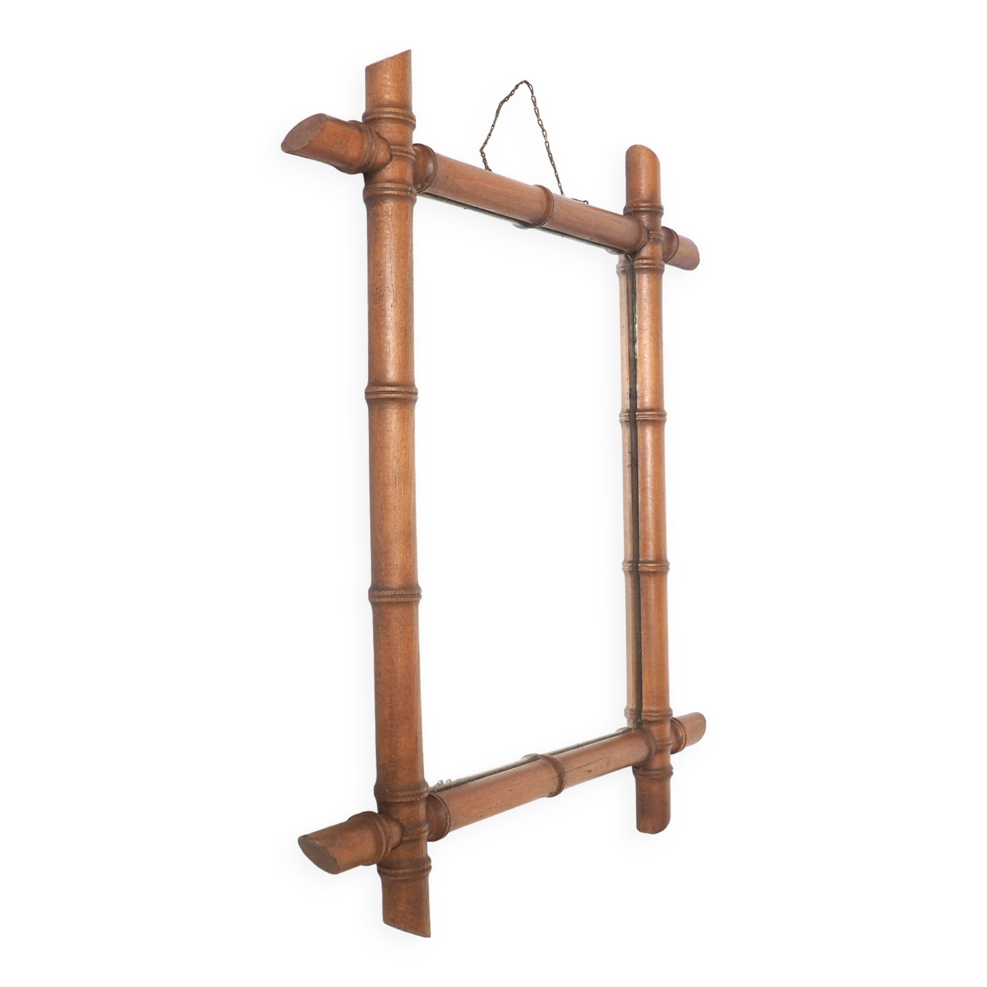 Large "bamboo" mirror 1900