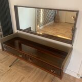Coiffeuse vintage palissandre