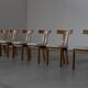 T back dining chairs - Europe 1960s