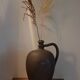 Brown terracotta jar